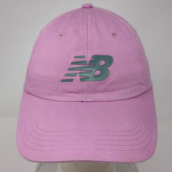 New Balance Snapback Hat Pink One Size Adjustable Outdoor Vent Holes - Picture 2 of 8